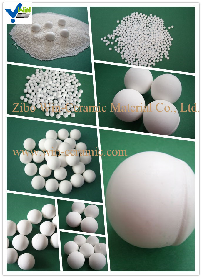 Характеристики Zibo Win-керамический глинозем керамический шарик
